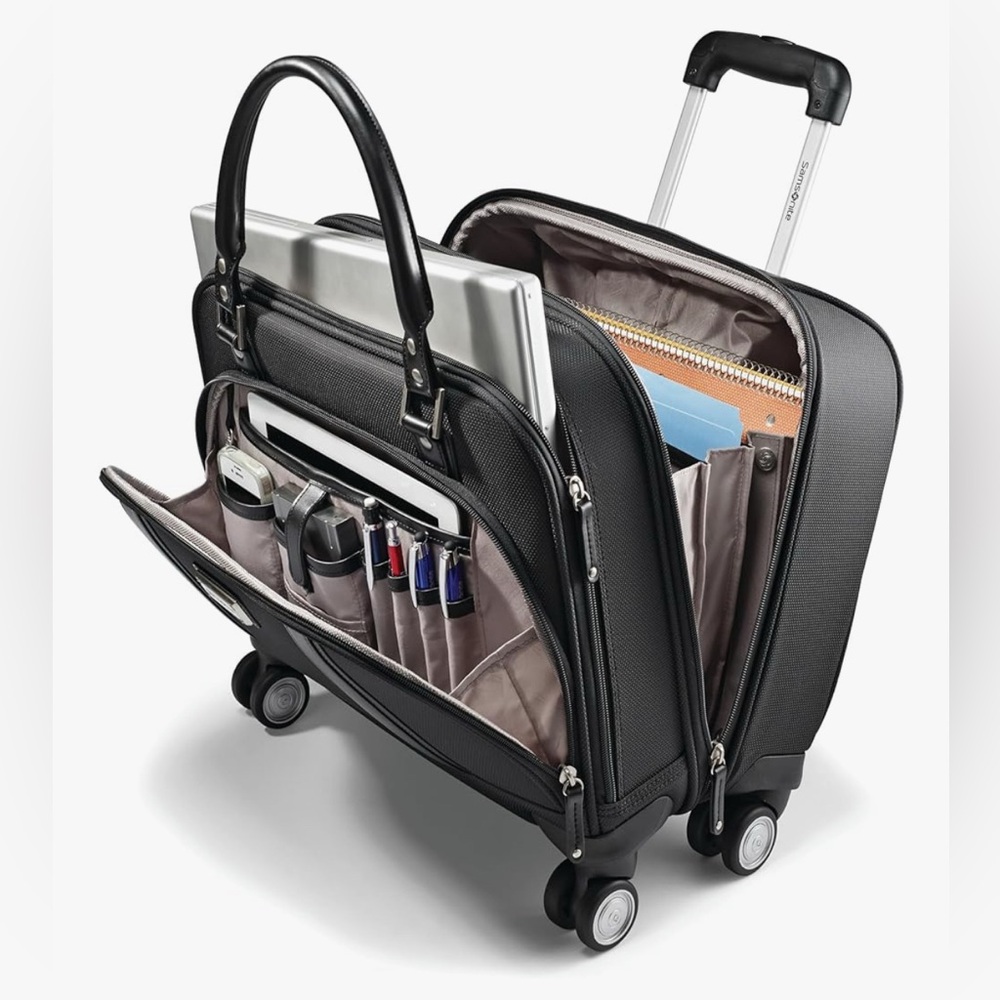 Samsonite Women's Spinner Mobile Office, Black, One Size - Picture 4 of 15